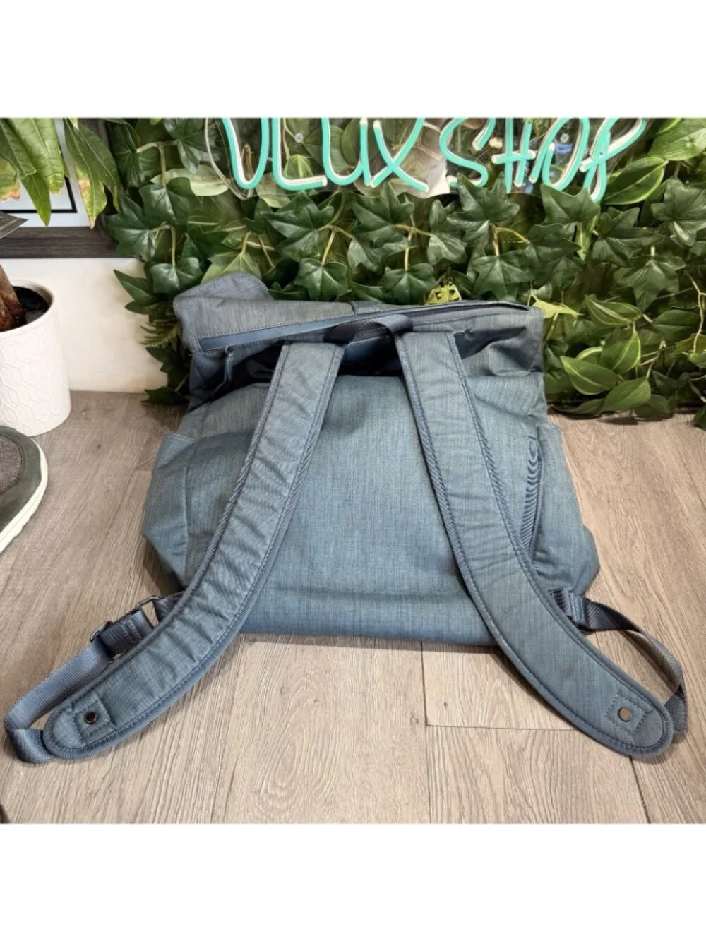 LULULEMON GO WILD BACKPACK BLUE Casual Everyday GYM FITNESS YOGA SPORT LIGHT